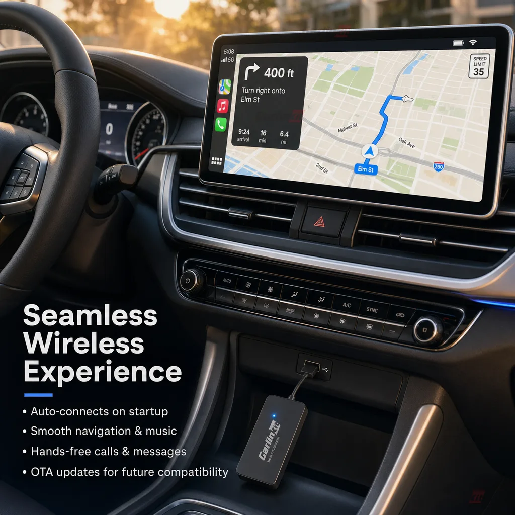 Carlinkit AutoKit ACA Pro Wireless CarPlay & Android Auto Adapter - Real-World Use – Wireless Navigation & Music