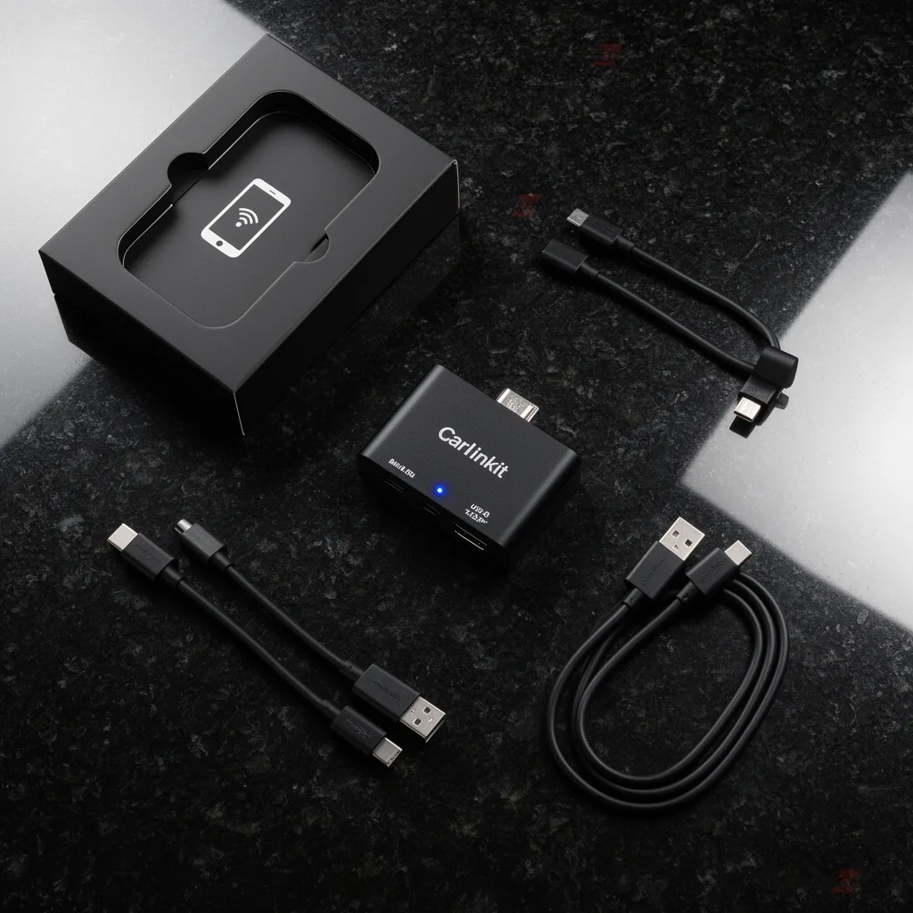 Carlinkit AutoBox R1 Mini HD Wireless CarPlay & Android Auto Adapter - Wireless CarPlay & Android Auto Adapter