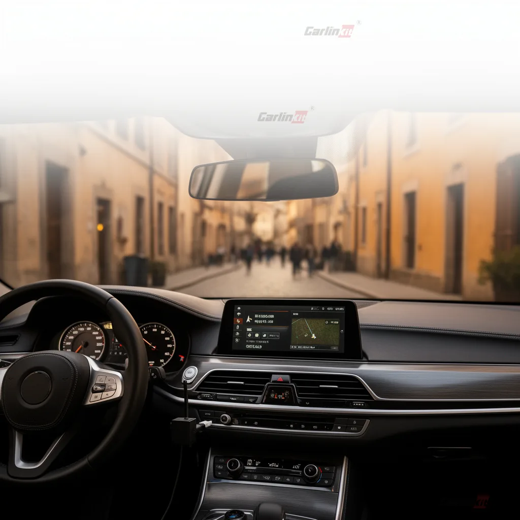 Carlinkit AutoKit Air CA Mini 无线 CarPlay/Android Auto 适配器 - Easy Plug-and-Play Installation