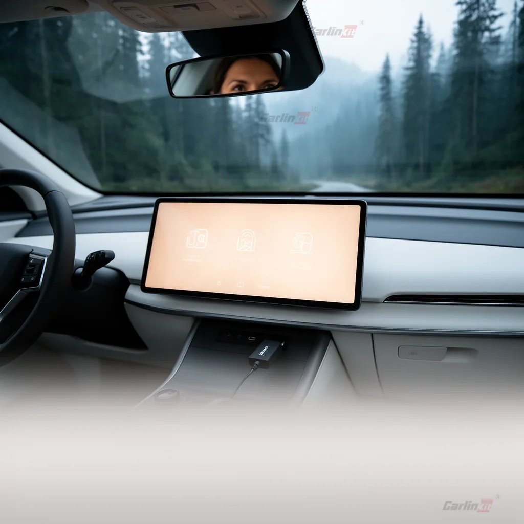 Carlinkit AutoKit Air CA X1 Wireless CarPlay & Android Auto Adapter - Plug-and-Play Simplicity