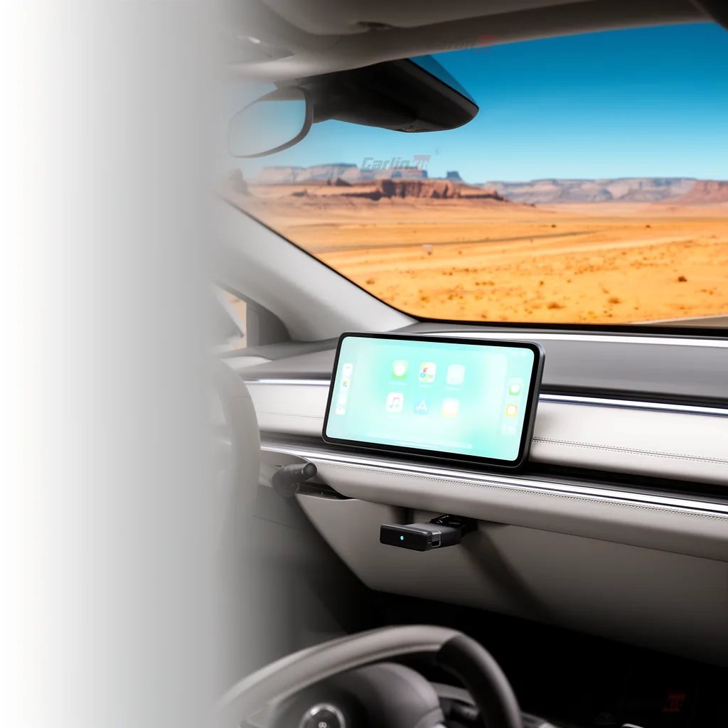 Carlinkit AutoKit Air CA2 Wireless CarPlay Android Auto Adapter - Seamless Compatibility