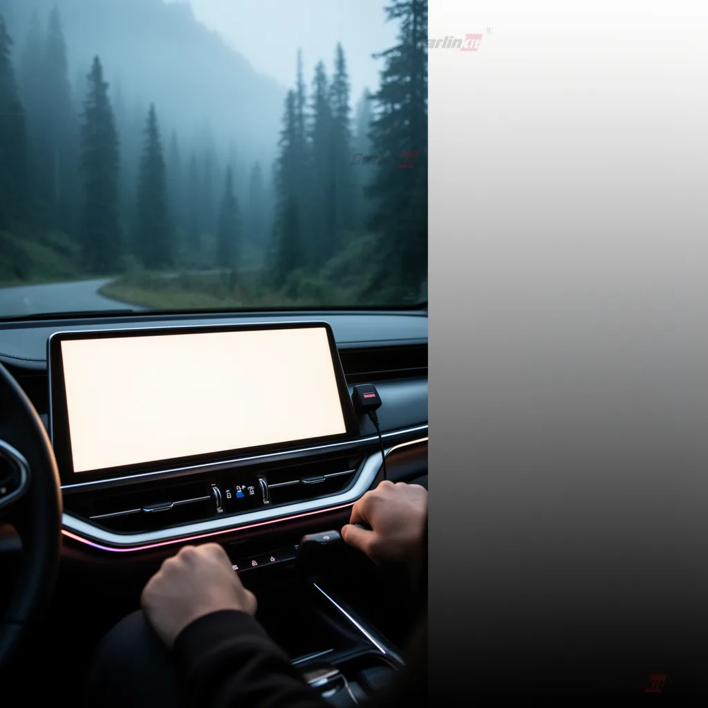 Carlinkit AutoKit Air CA2 Wireless CarPlay Android Auto Adapter - Cinematic In-Car Lifestyle