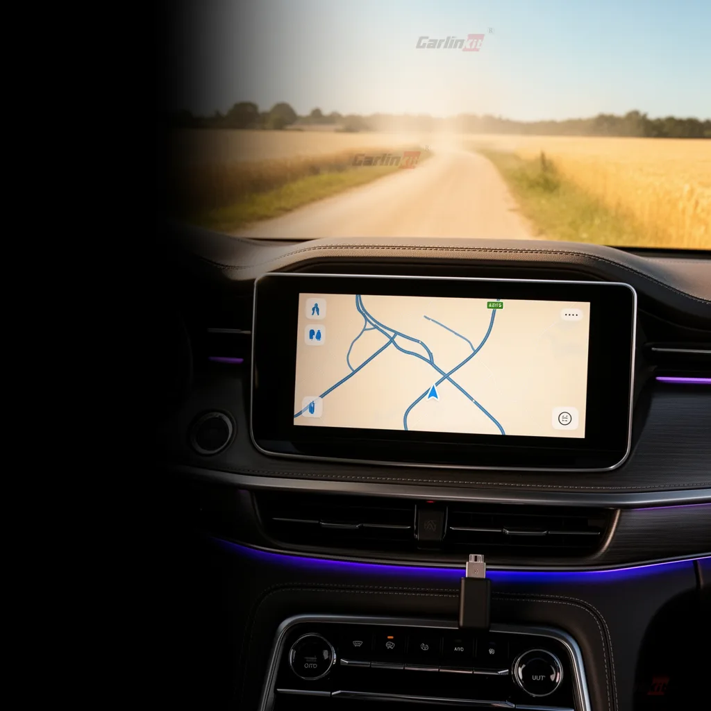 Carlinkit AutoKit Link CHI X1 Wireless CarPlay & HiCar Adapter - Seamless Driving Experience