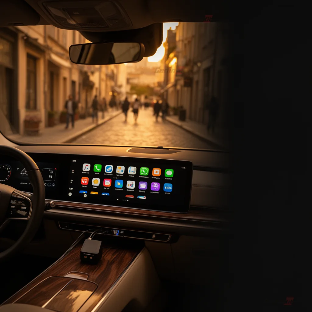 Carlinkit AutoKit Link CHI X2 Wireless CarPlay & Android Auto Adapter - Key Features Highlight