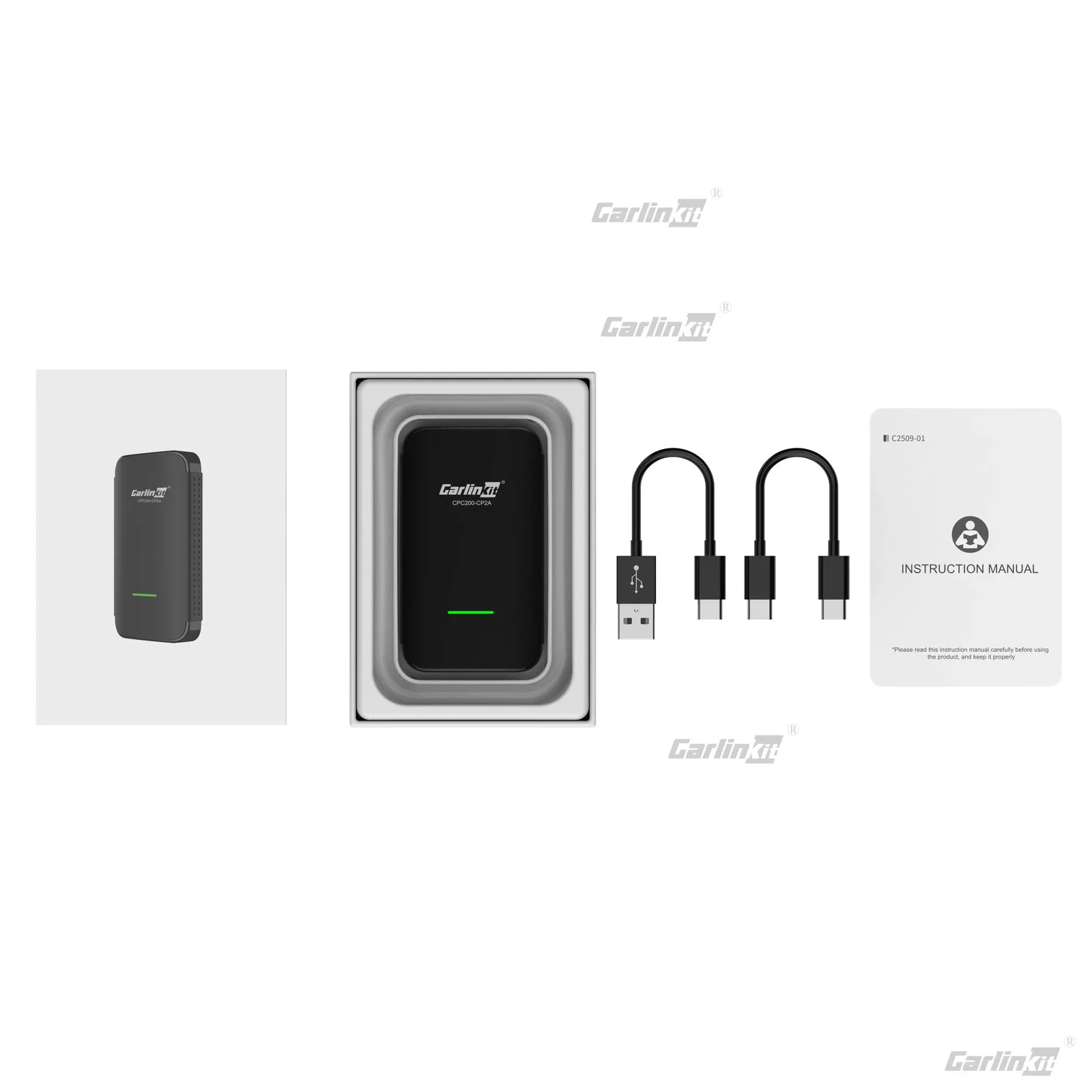 Carlinkit AutoKit Link CA Ultra Wireless CarPlay & Android Auto Adapter