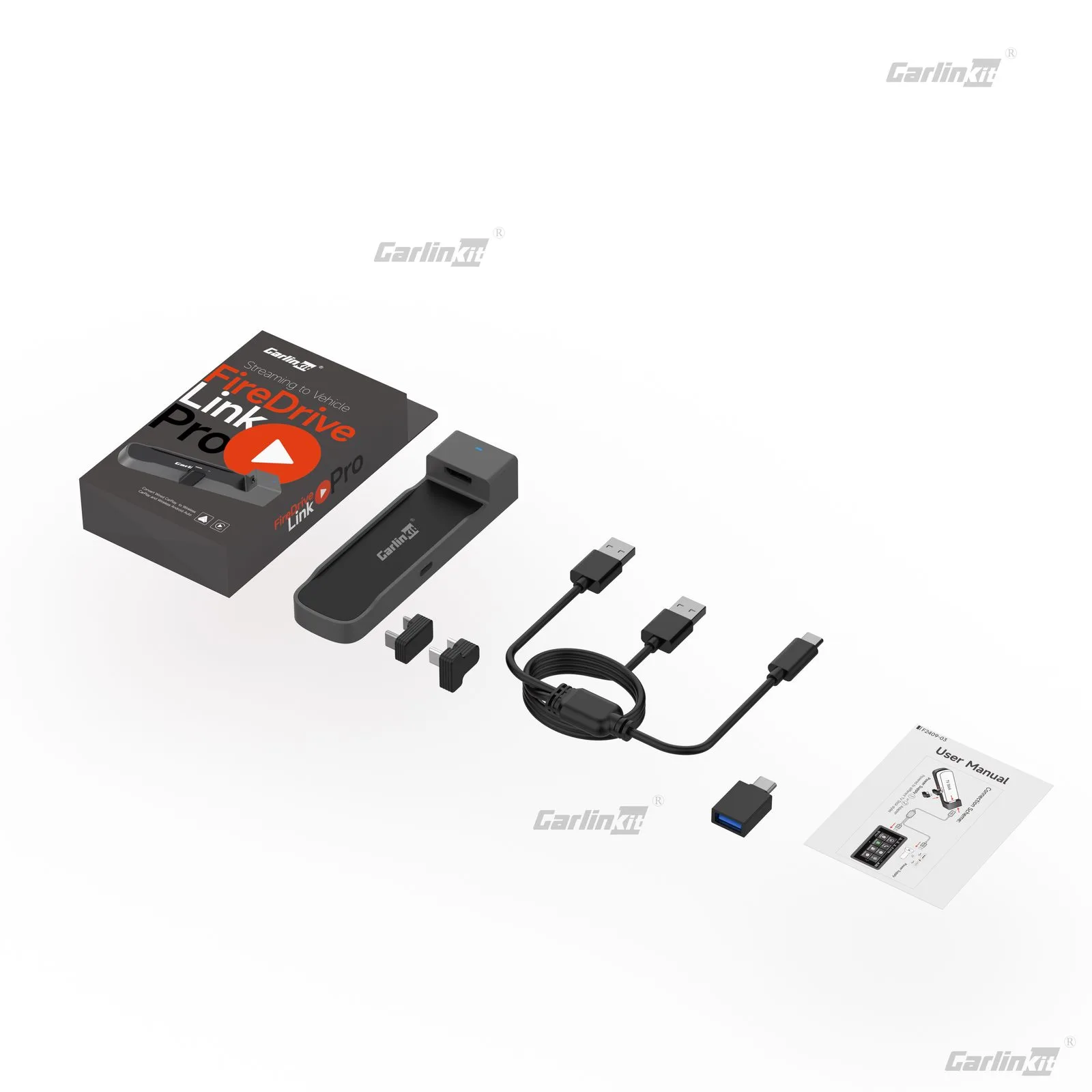 Carlinkit AutoKit Link CAHD SE Wireless CarPlay & Android Auto Adapter