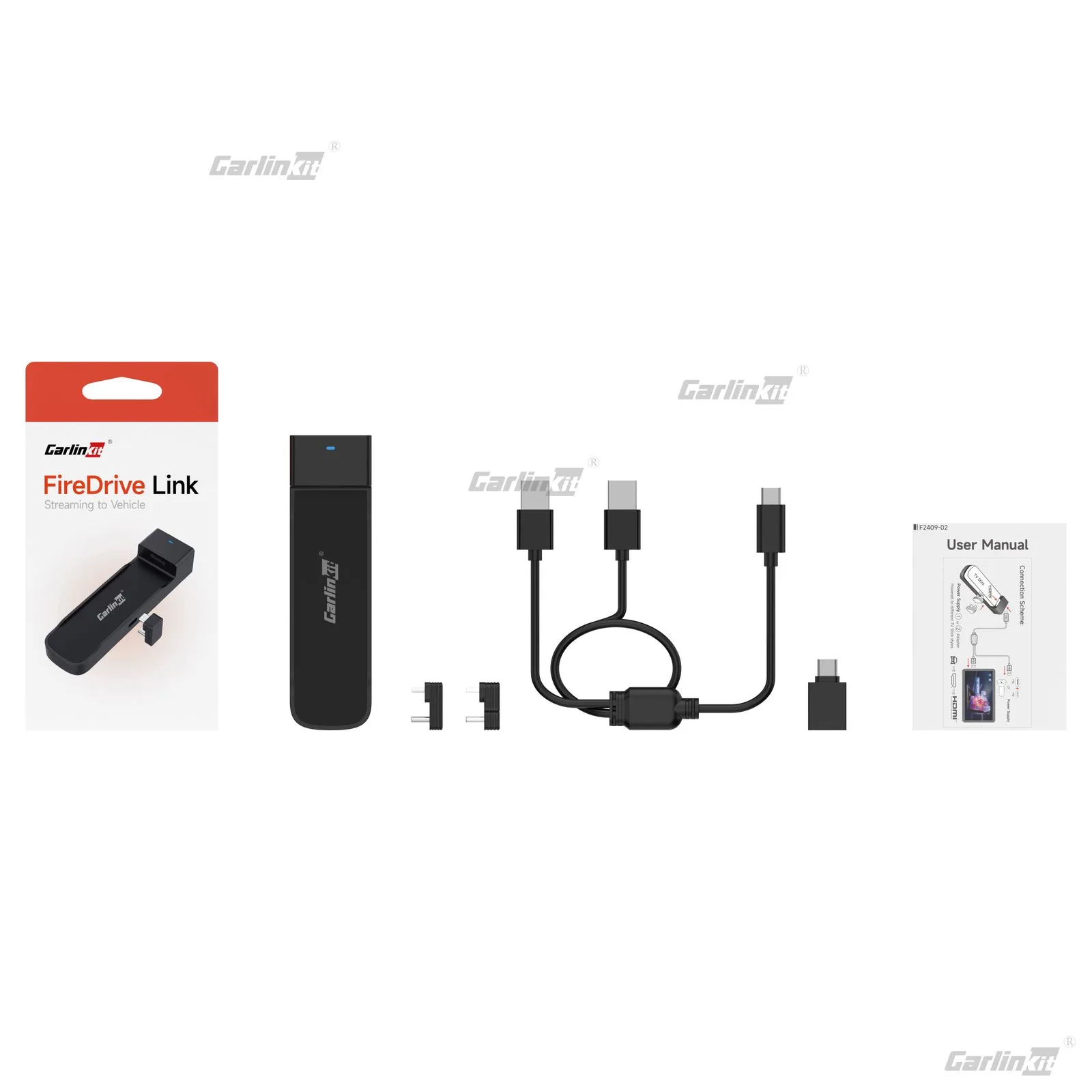 Carlinkit AutoKit Link CHD SE Wireless CarPlay & Android Auto Adapter