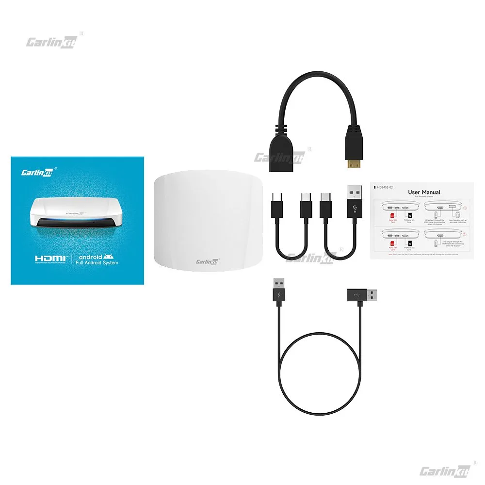 Carlinkit AutoBox Q6 Pro HD Wireless CarPlay & Android Auto Adapter