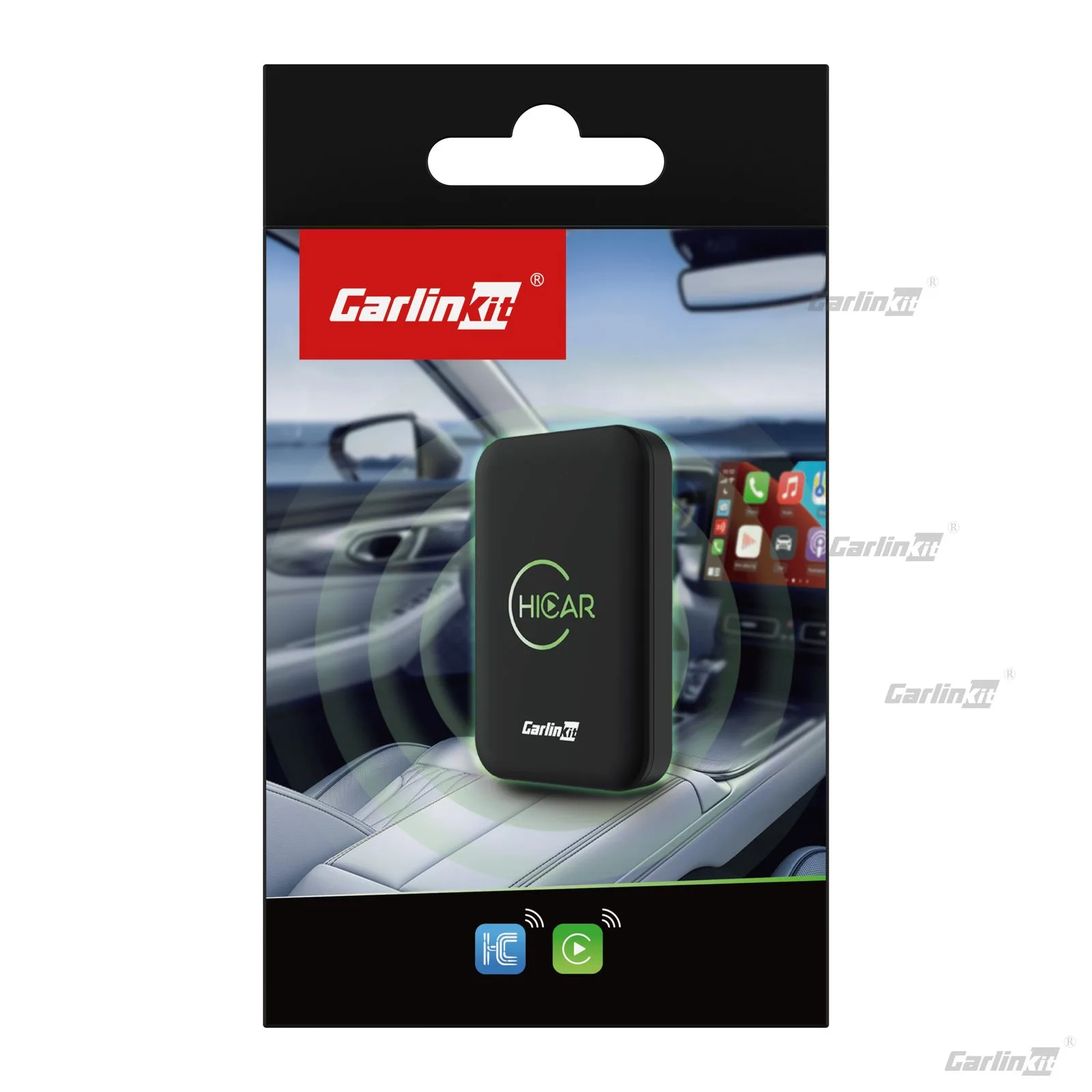 Carlinkit AutoKit Link CH Pro Wireless CarPlay & Android Auto Adapter