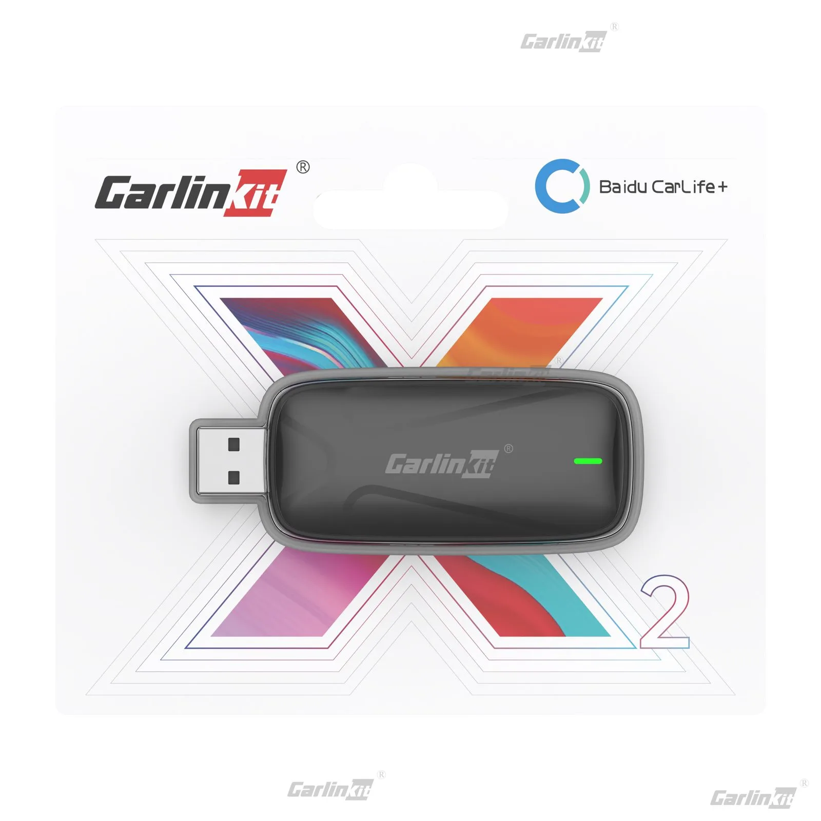 Carlinkit AutoKit Link CHI X2 Wireless CarPlay & Android Auto Adapter